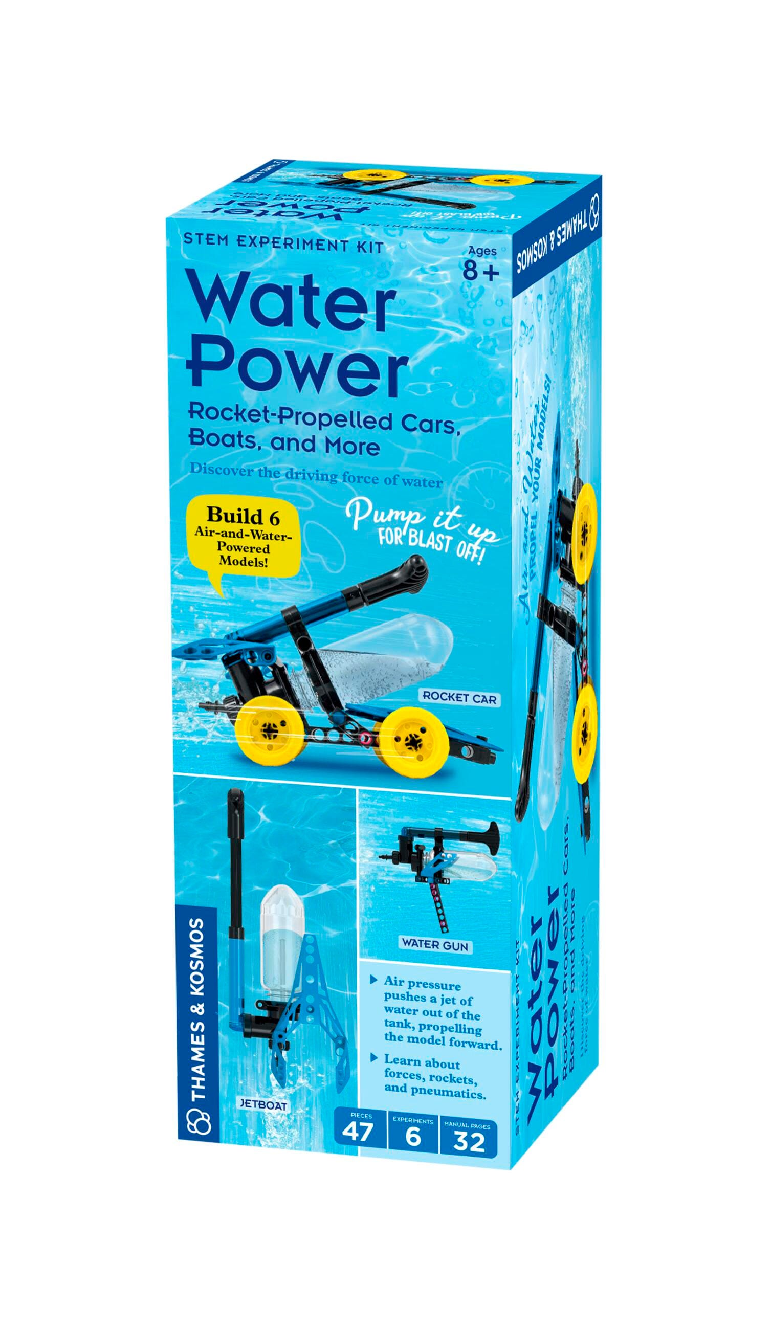 Thames & Kosmos Water Power: Rocket-Propelled Cars, Boats, and More 2131779
